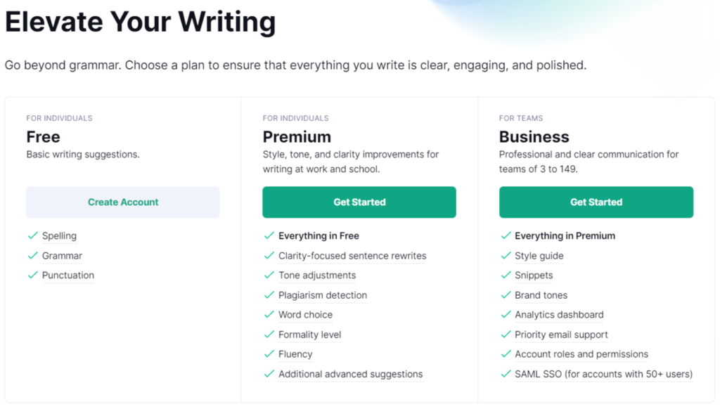 Grammarly-Prices-and-Plans