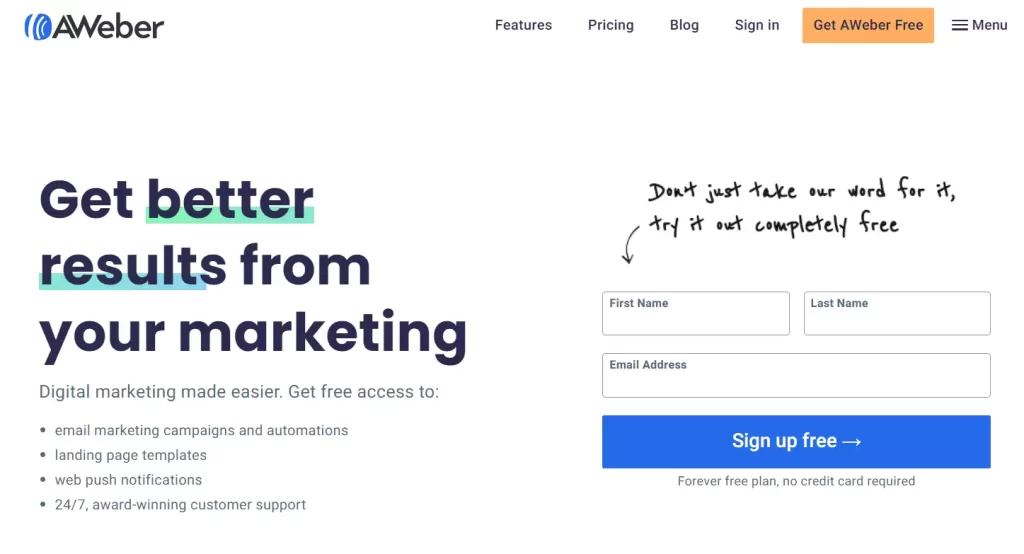 AWeber-Email-Marketing-tool