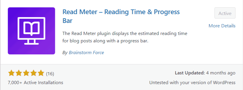 Read Meter - Reading Time & Progress Bar for WordPress
