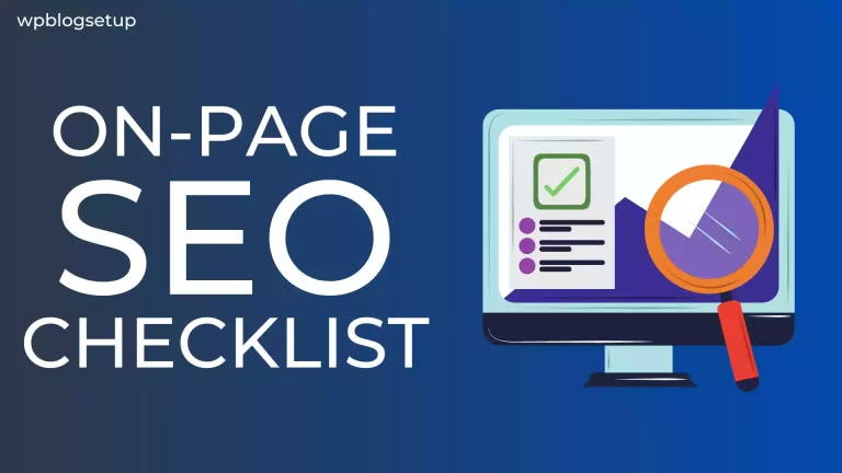 The Only On-page SEO Checklist You Need To Follow In 2023