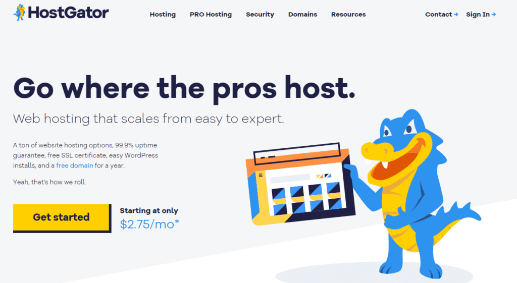 hostgator - best shared hosting providers