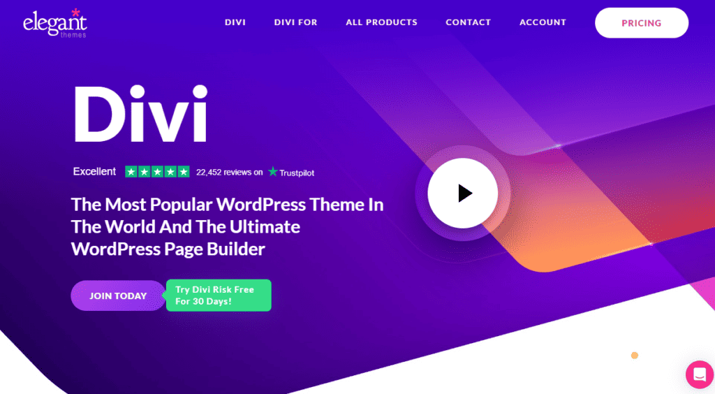 Divi wordpress theme - divi wordpress theme review